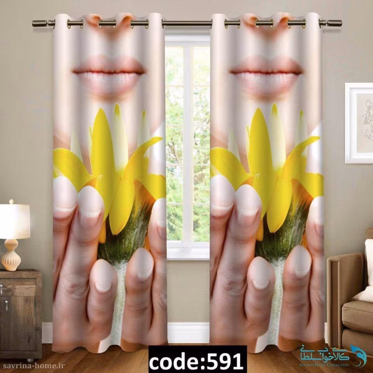 پرده پنلی مدل Sh-591