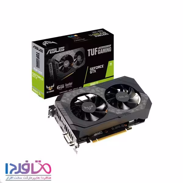 کارت گرافیک ایسوس مدل GTX1660TI TUF Oc 6GB GAMING