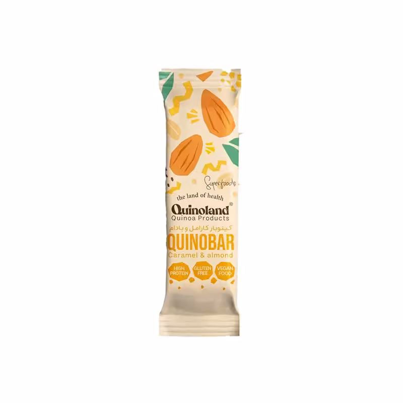 پروتئین بار کارامل کینولند