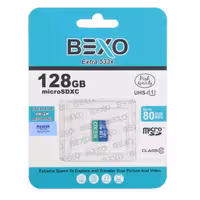 کارت حافظه microSDXC بکسو مدل Extra 533X کلاس 10 استاندارد UHS-I U1 سرعت (80MB/s) ظرفیت 128 گیگابایت