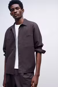 پیراهن بلوز دکمه دار مردانه ابزار مناسب است اورجینال H&M