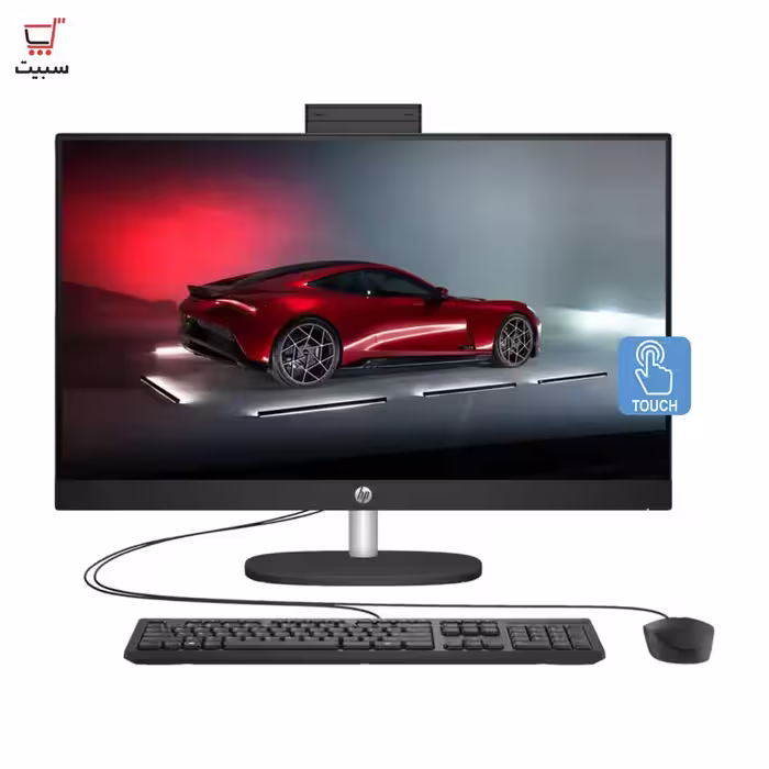 آل این وان 27 اینچی لمسی اچ پی مدل HP 27-CR0170NH i7 1355U 16G 512SSD Intel Iris Xe FHD