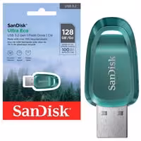 فلش 128 گیگ SANDISK ULTRA Eco USB 3.2