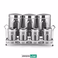 پاسماوری 8 پارچه جلو پنجره درب کروم آرتیستون