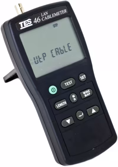 تستر کابل شبکه مدل TES-46 ساخت کمپانی TES: