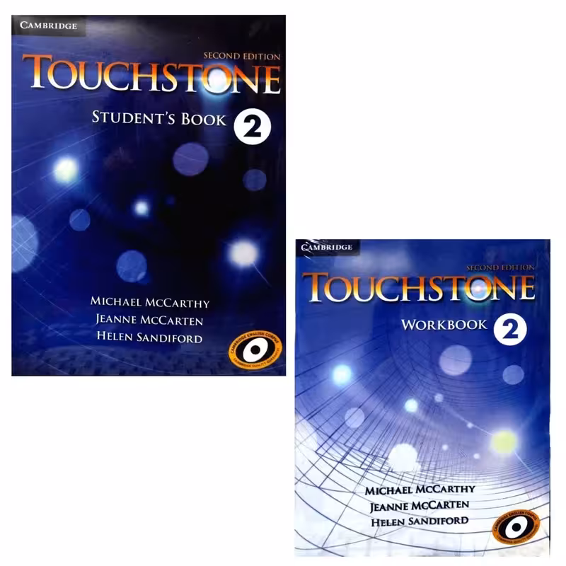 کتاب TOUCHSTONE 2 second edition اثر جمعی از نویسندگان انتشارات کمبریدج 2 جلدی