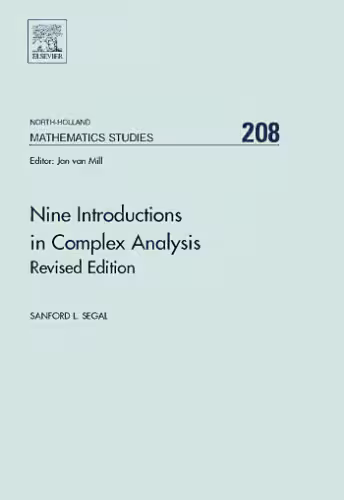 خرید و دانلود نسخه کامل کتاب Nine introductions in complex analysis, revised edition
