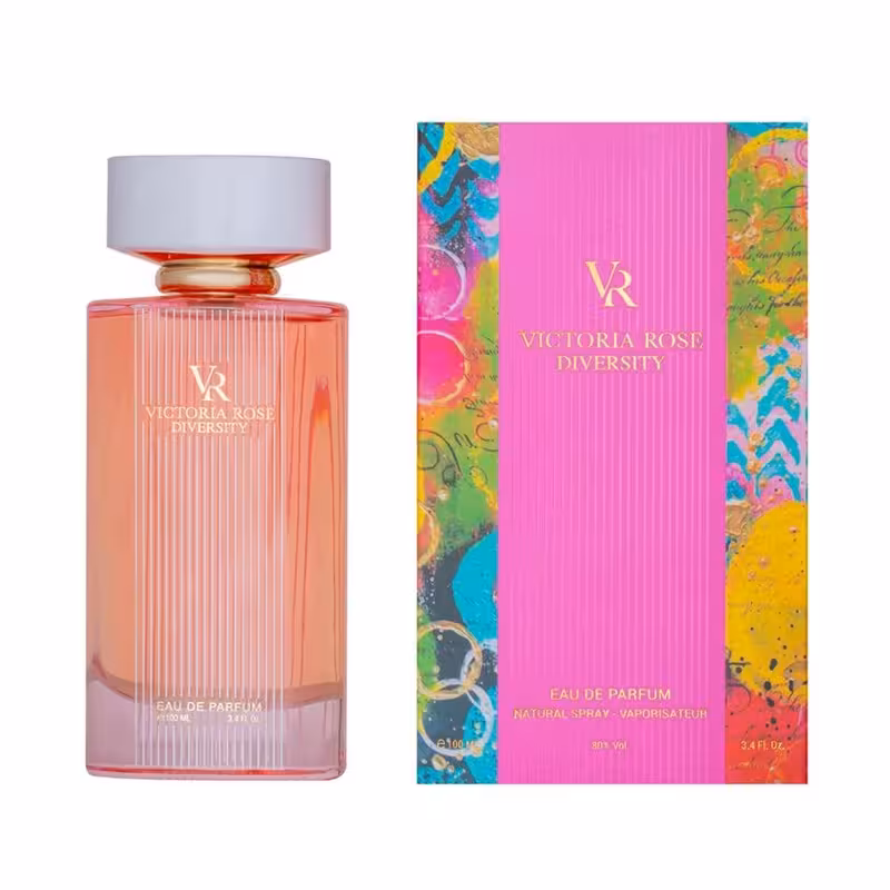 ادکلن زنانه ویکتوریا رز VICTORIA ROSE DIVERCITY حجم 100 میل
