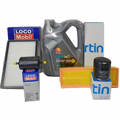 خرید پکیج تعویض روغن سمند XU7 ریسان با صافی بنزین (استاندارد) | اتوموبی