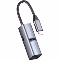 هاب پاورولوژی مدل Powerology Aluminum Mini USB-C Hub 100W PD