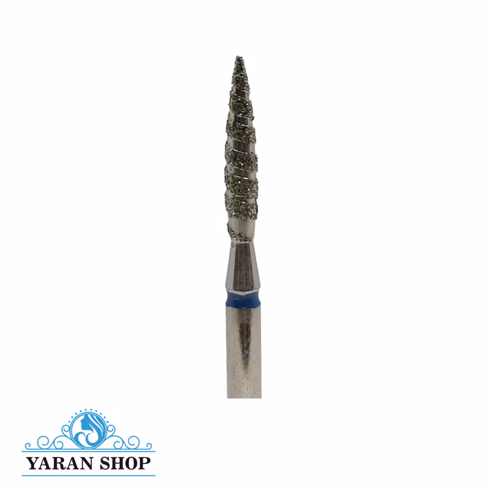 سر سوهان شنی روسی شیار دار - نوار آبی