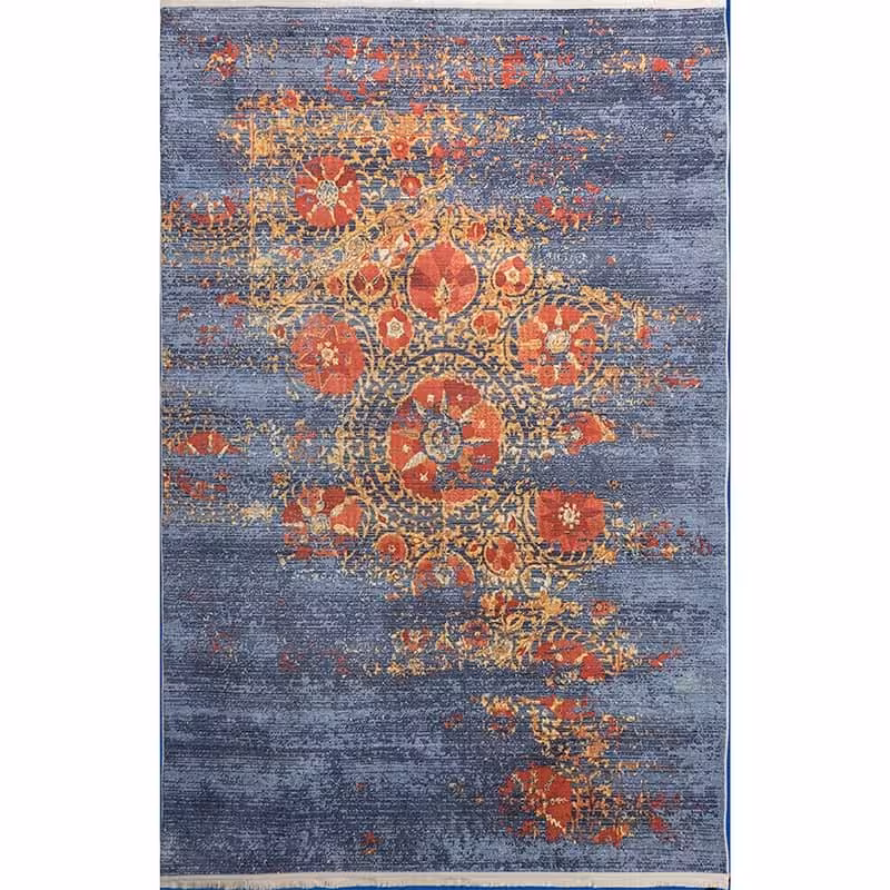 فرش ماشینی طرح وینتیج کد 100605