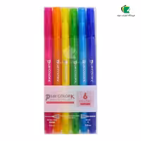 ماژیک 6 رنگ دوسر تومبو مدل 611