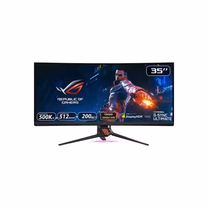 مانیتور خمیده 35 اینچ ایسوس مدل ASUS ROG SWIFT PG35VQ