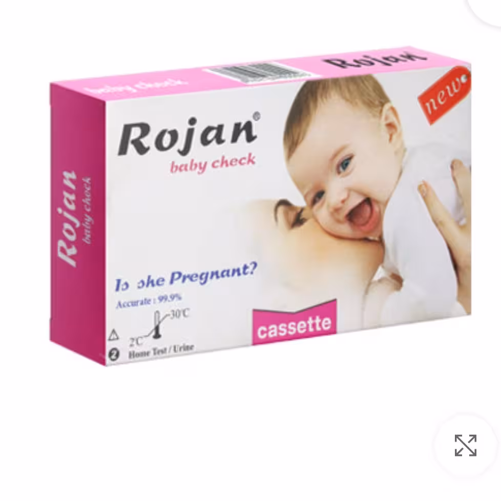 تست بارداری بی بی چک روژان مدل Cassette

