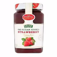 مربای بدون قند و دیابتی Stute با طعم توت فرنگی وزن 430 گرم