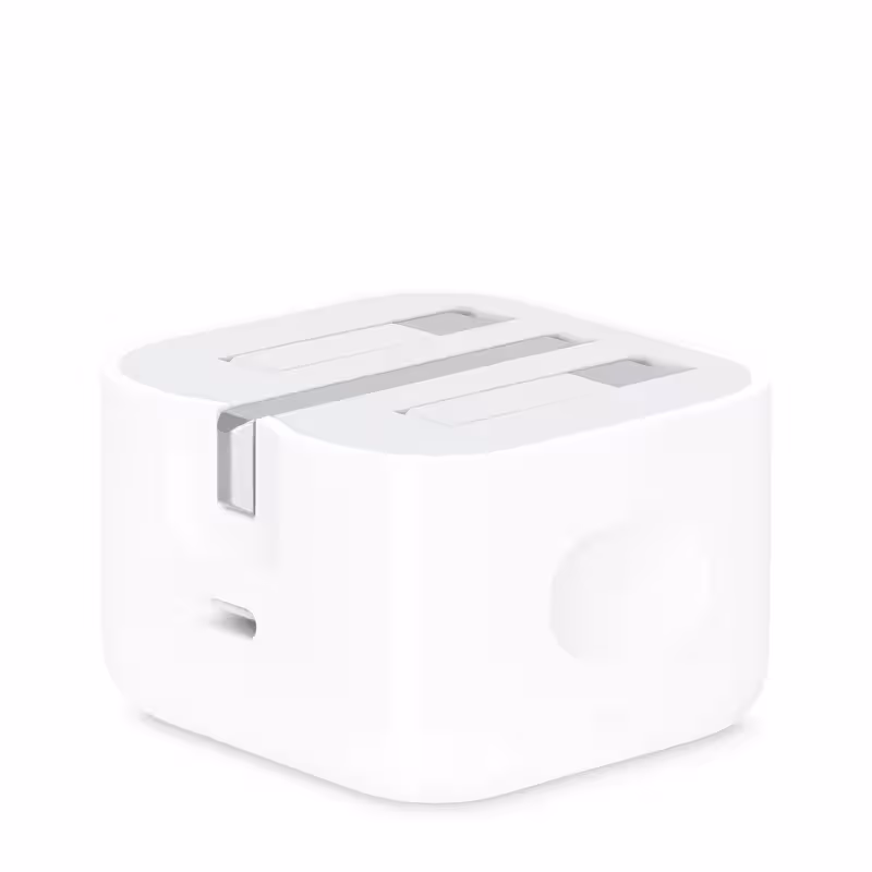شارژر دیواری 20 وات اصلی اپل مدل Apple USB-C 20W Power Adapter A2344 سه پین
