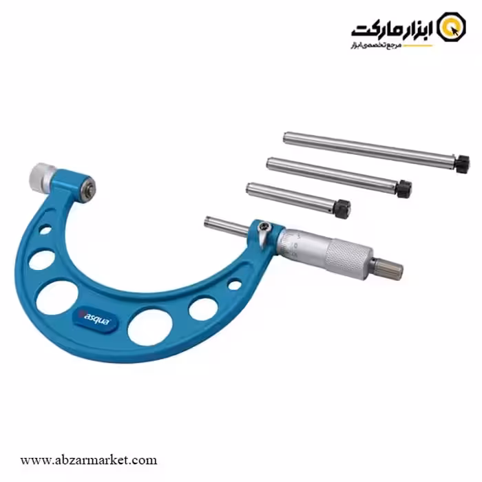 میکرومتر داسکوا 150-0 میلی متر خارج سنج سر تعویض شو مدل 0003-4801
