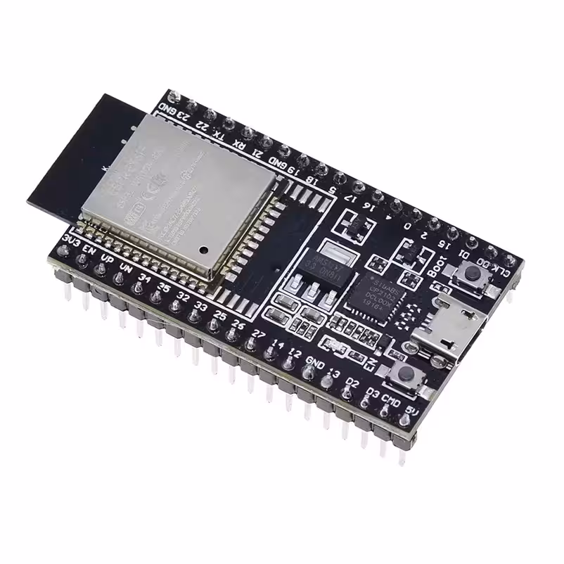برد توسعه ESP32-wroom32D دارای بلوتوث ، وای فای و مبدل CP2102