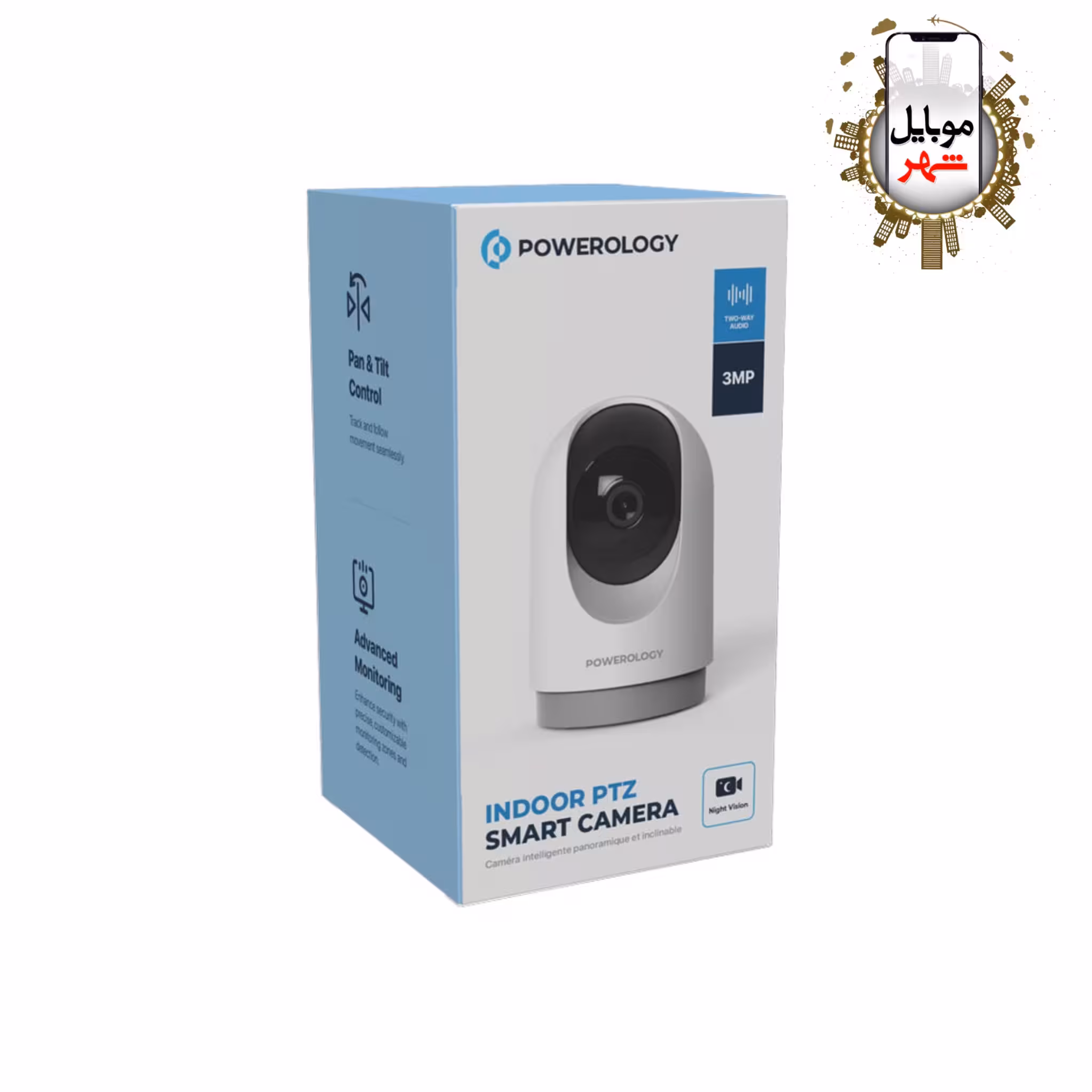 دوربین ثبت وقایع پاورلوژی مدل PTZCAMWH