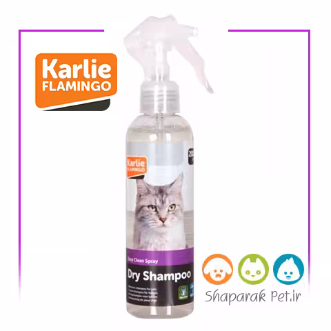 شامپو خشک گربه فلامینگو