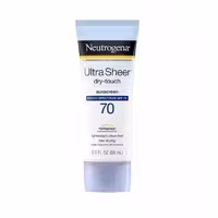 کرم ضد آفتاب و محافظت کننده صورت نوتروژینا مدل Ultra Sheer SPF70، حجم 88 میل