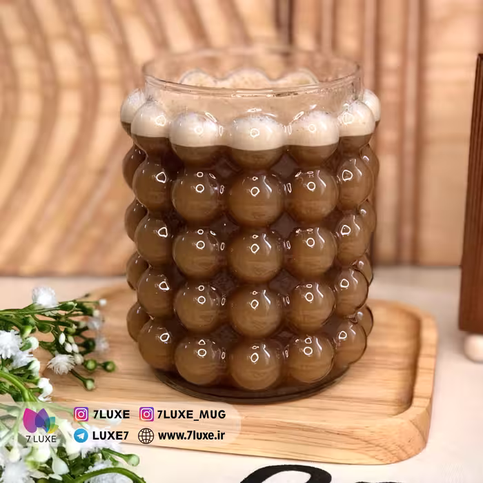 ماگ شیشه ای با طرح شهر پاریس