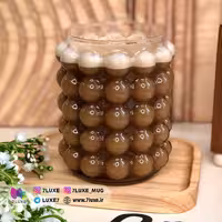 ماگ شیشه ای با طرح شهر پاریس