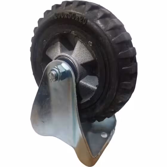 چرخ کفیدار ثابت پارس کاستر مدل TS-200mm