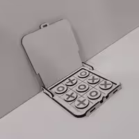 بازی ایکس او (X O) چوبی با حک دلخواه و تبلیغات