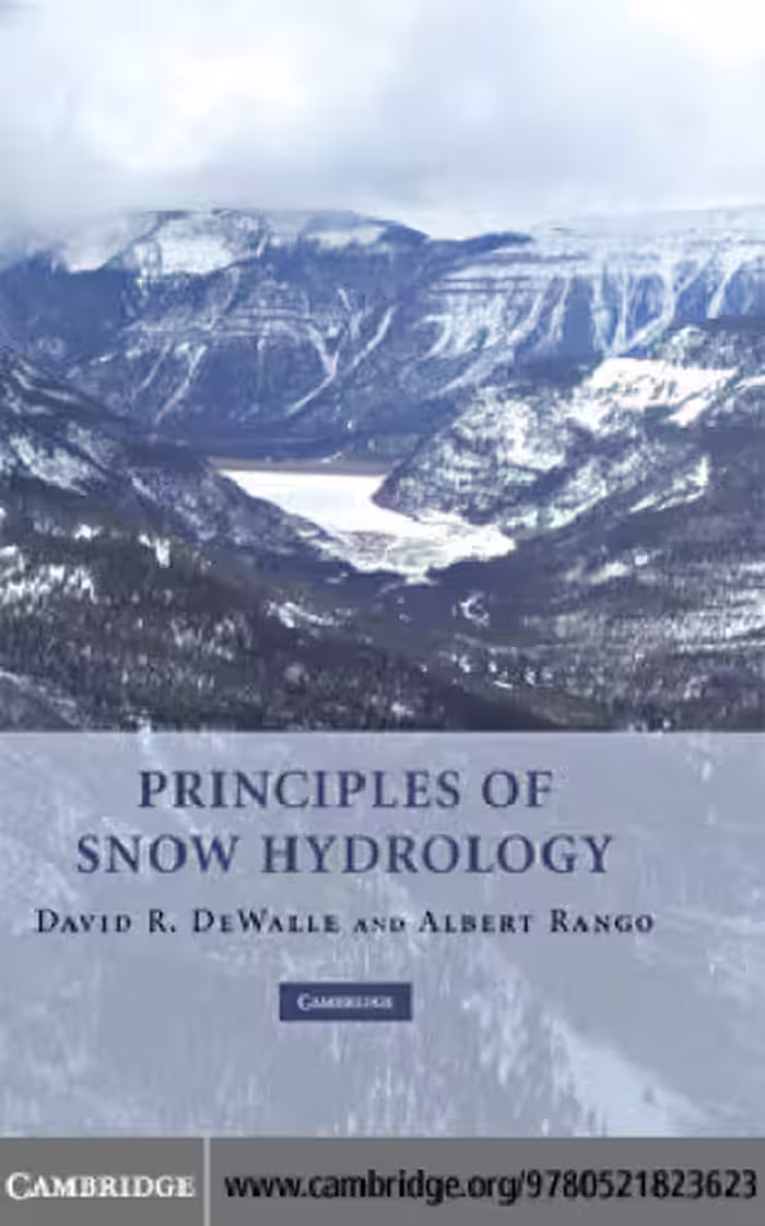 خرید و دانلود نسخه کامل کتاب Principles of snow hydrology