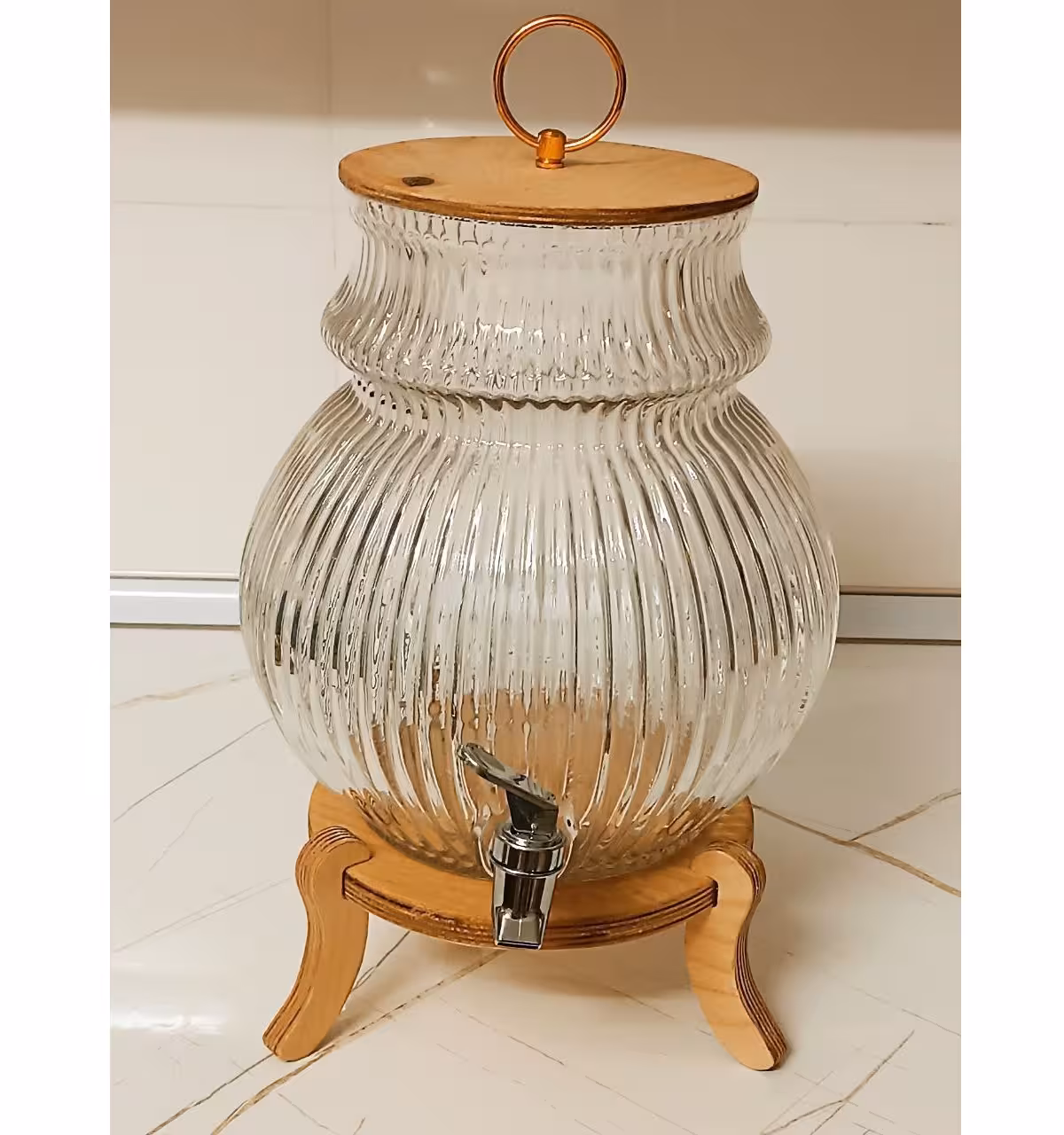 کلمن تپل شیشه ترک عیار