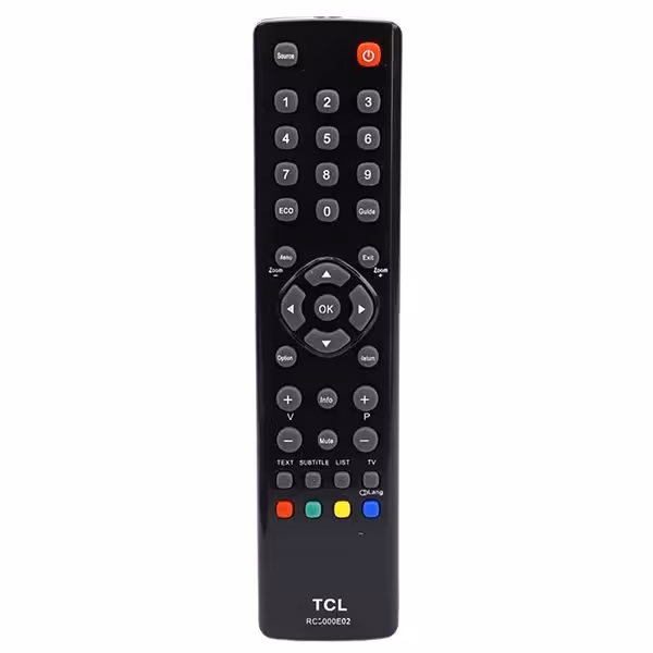 ریموت کنترل تلویزیون تی سی ال RC2000