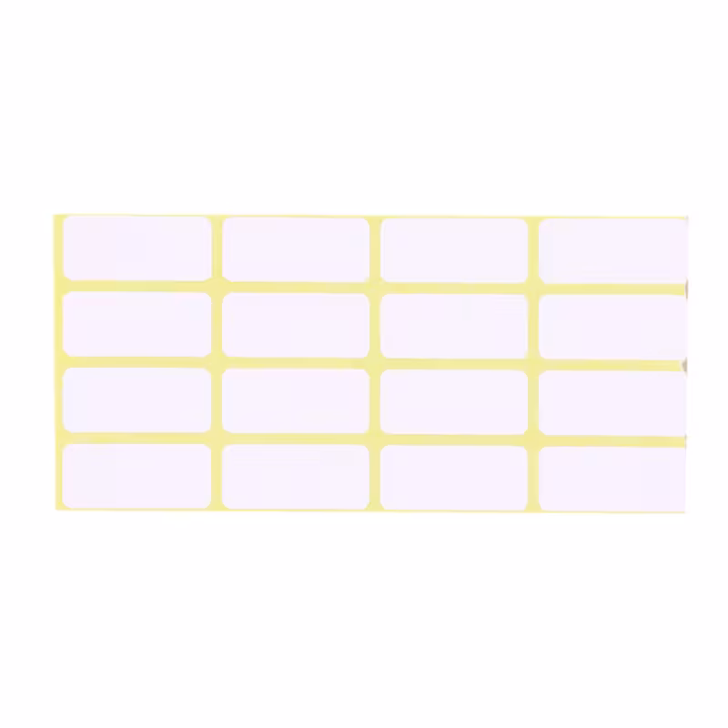 برچسب دور سفید 13*33 میلی متر بسته 1600 عددی کد 2