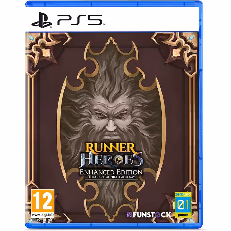 خرید دیسک بازی Runner Heroes: The Curse of Night and Day Enhanced برای PS5 با بهترین قیمت