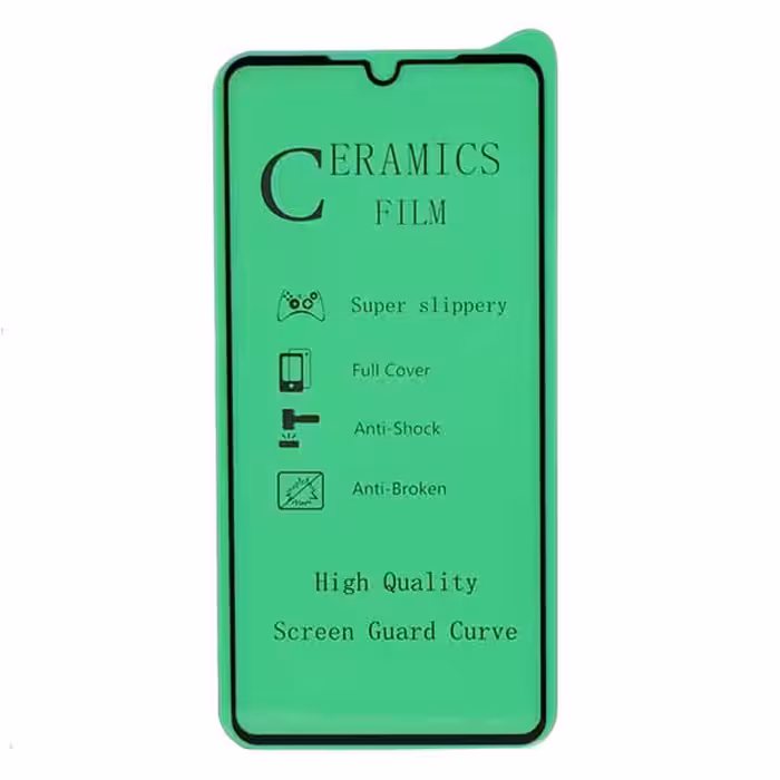 محافظ صفحه نمایش سرامیکی براق full cover Huawei P30 pro