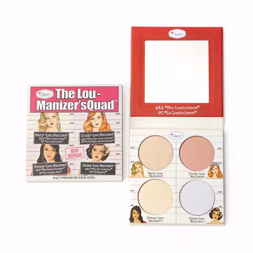 پالت هایلایتر چهار رنگ خواهران مانیزر از برند دبالم