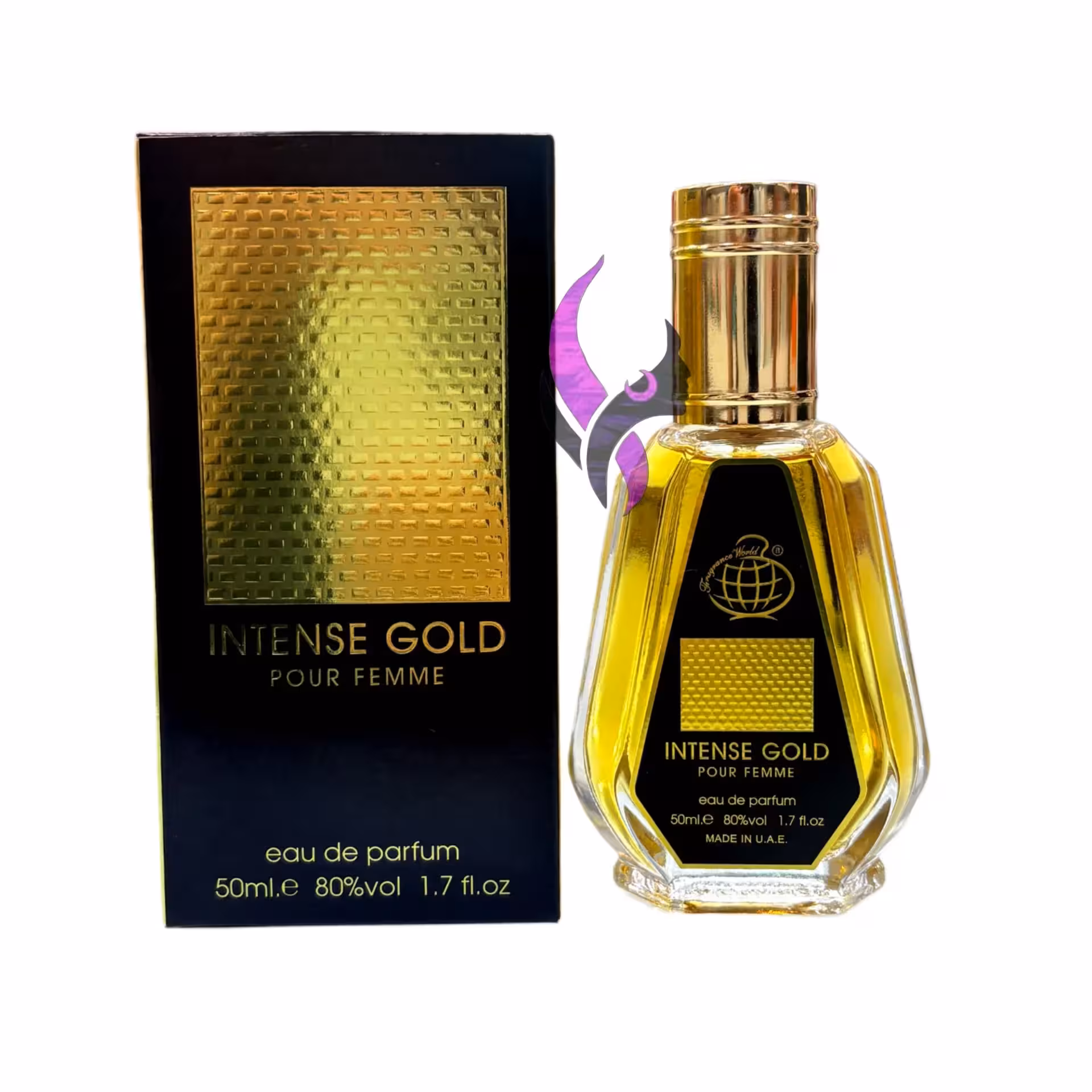 ادکلن اینتنس گلد 50 میل فرگرانس Intense Gold