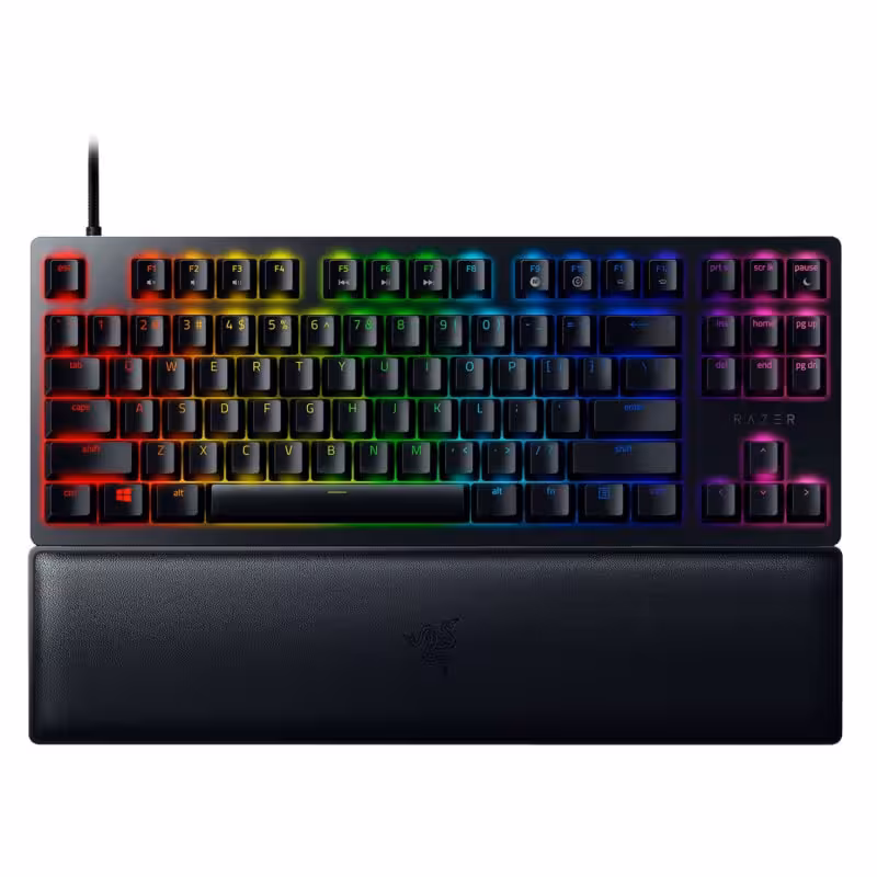 کیبورد ریزر مدل Razer Huntsman V2 TKL Purple Switch
