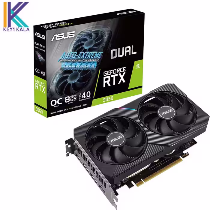 کارت گرافیک ASUS GEFORCE RTX 3050 OC Edition 8GB