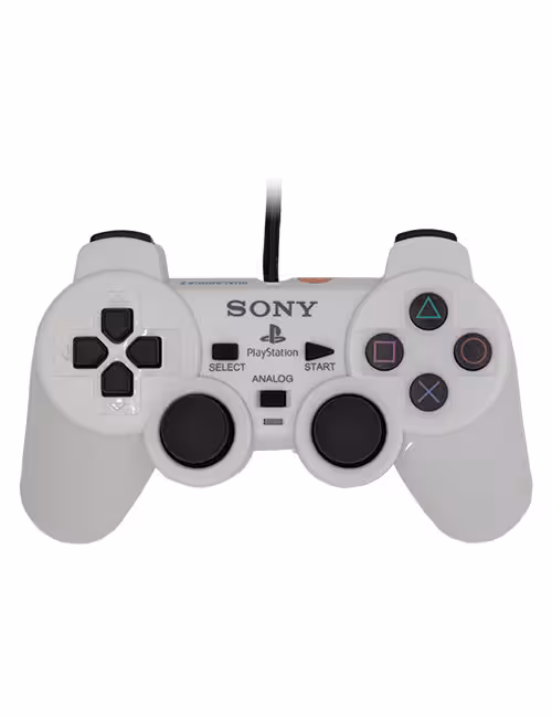 دسته PS2 سفید سیم ابریشمی ICدار