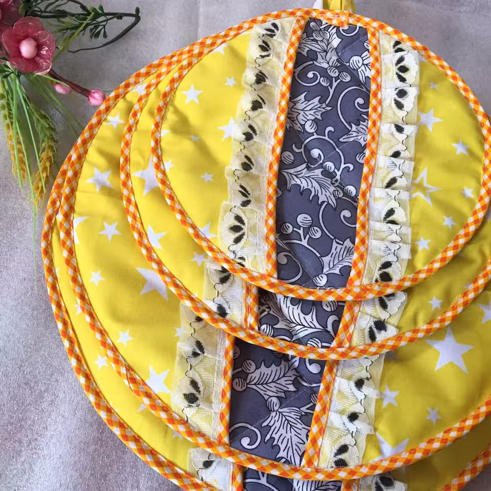 دمکنی 4 عددی مدل چشمی با تم زرد قطر دمکنی ها 25و28و35و39