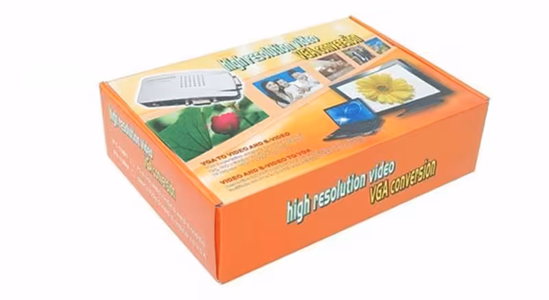 مبدل VGA به AV و S-Video مدل YZ-1801