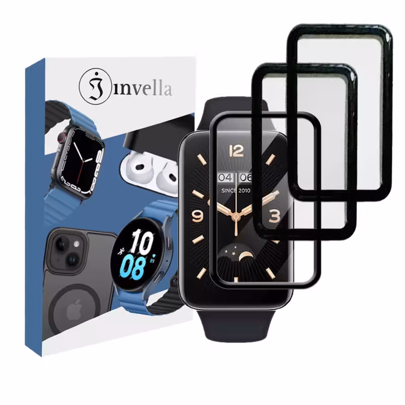 محافظ صفحه نمایش نانو اینولا مدل PMMA AN مناسب برای ساعت هوشمند شیائومی Mi Band 7 Pro بسته سه عددی