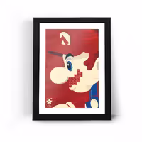 تابلو قاب سوپر ماریو Super Mario