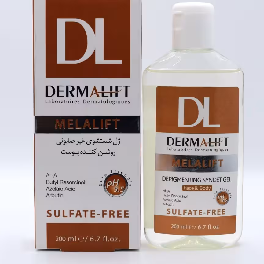 سیندت ژل روشن کننده پوست ملالیفت درمالیفت 200 میلی لیتر  Dermalift

