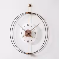 ساعت دیواری شیشه ای ریتمو