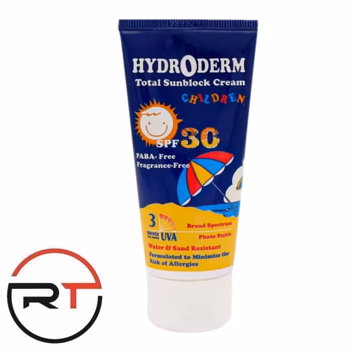 ضد آفتاب کودکان SPF30 هیدرودرم 50 میلی