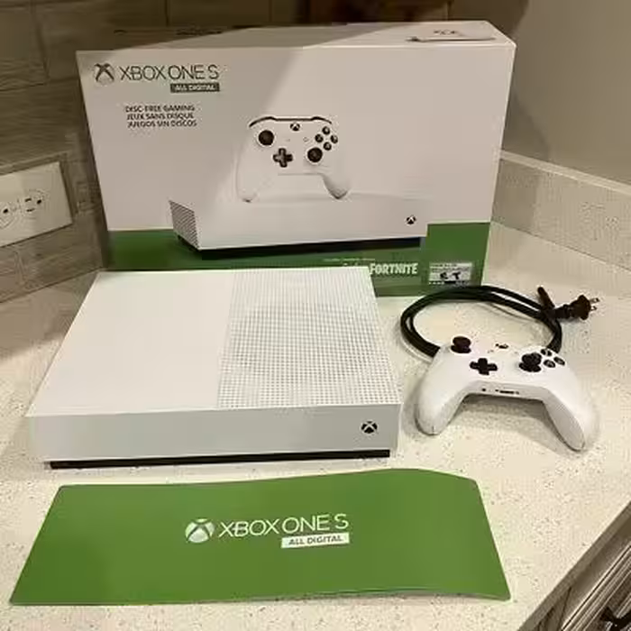 ایکس باکس وان اس آل دیجیتال یک ترابایت دسته اصلی جعبه اصلی کابل اصلی فول گیم