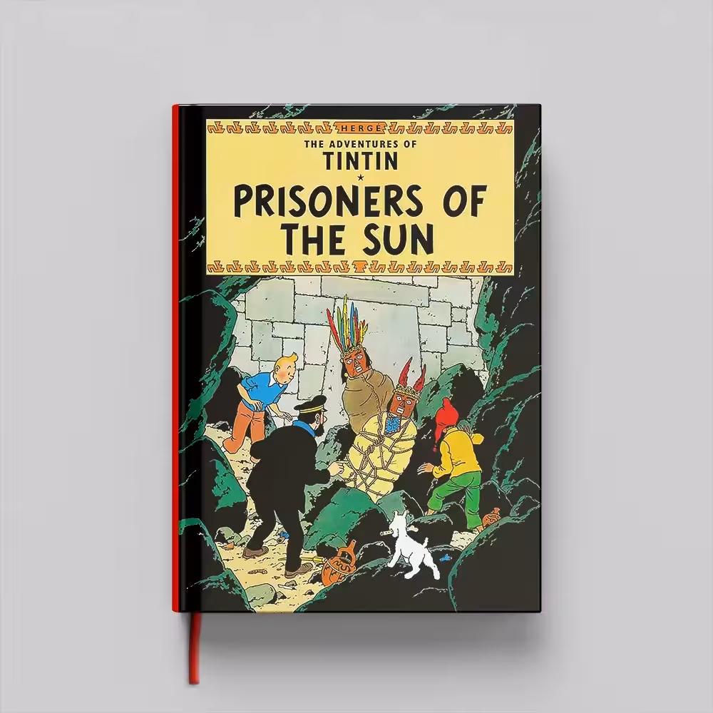 کتاب Tintin Prisoners of the Sun جلد سخت (HARDCOVER)